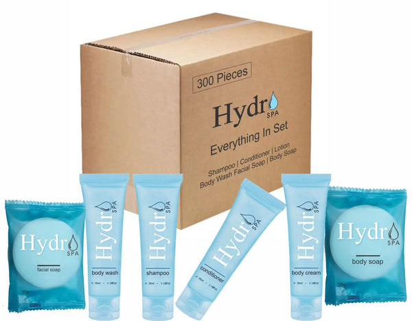 Vacation Rental Supplies Hydro Spa 50 of Each FREE SHIPPING Custom Amenities Inc