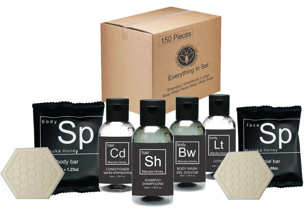 Vacation Rental Supplies Manuka 25 of Each FREE SHIPPING Custom Amenities Inc