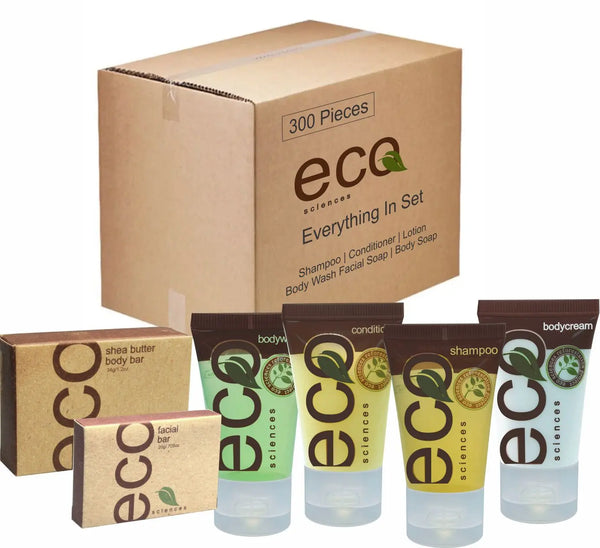 Vacation Rental Supplies ECO 50 of Each FREE SHIPPING Custom Amenities Inc