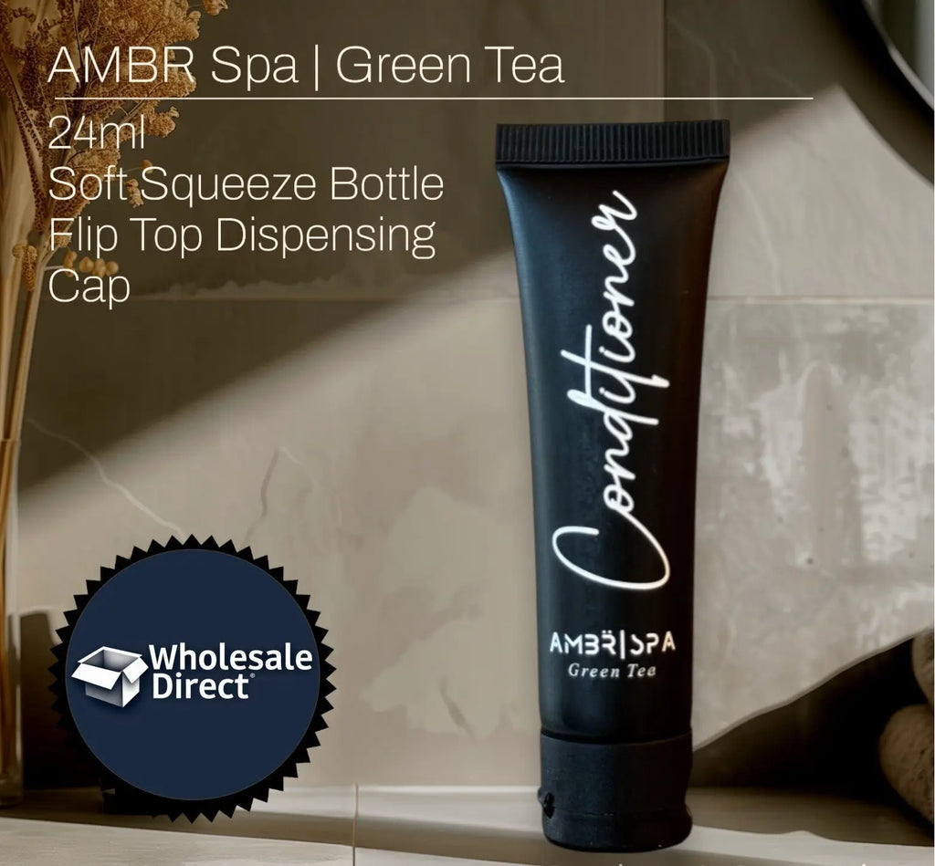 Hotel Supplies Conditioner AMBR 100 pack ON SALE! Vacation Rental Supplies Canada