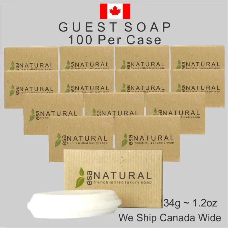Hotel Supplies Soap ESA 34g 100 pack Only 38¢ ea Hotel Toiletries