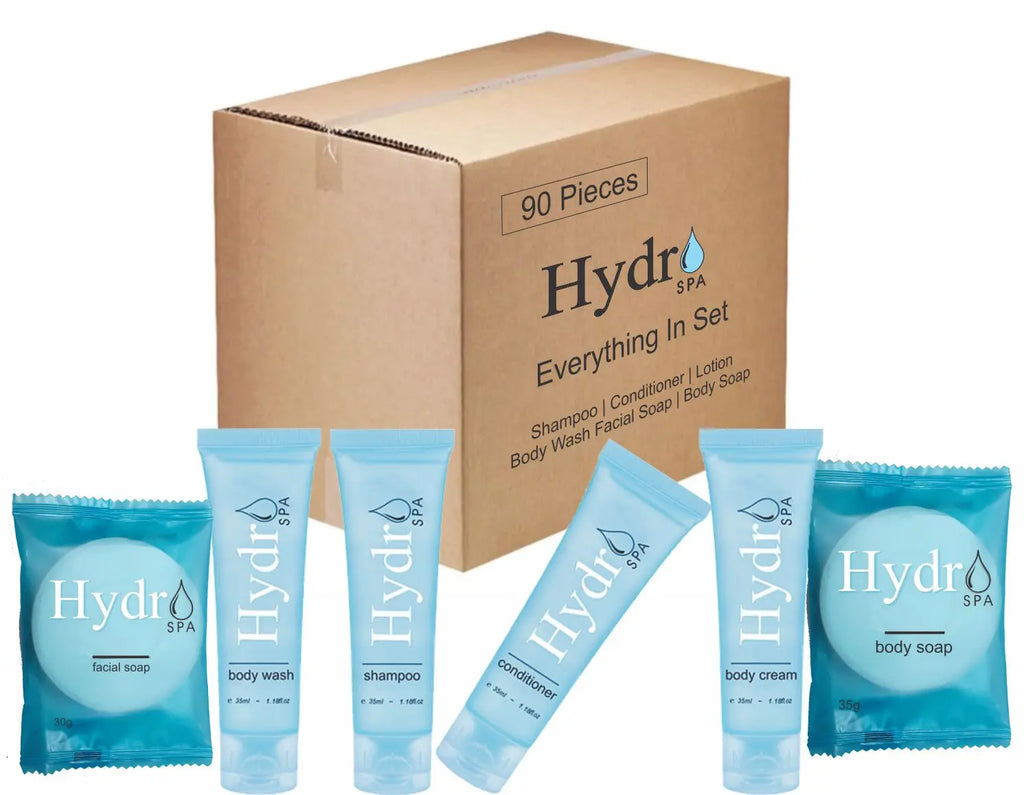 Vacation Rental Supplies Hydro Spa 15 of Each FREE SHIPPING Custom Amenities Inc