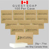 Hotel Size Soap ESA 20g 100 pack Only 32¢ea Vacation Rental Supplies Canada